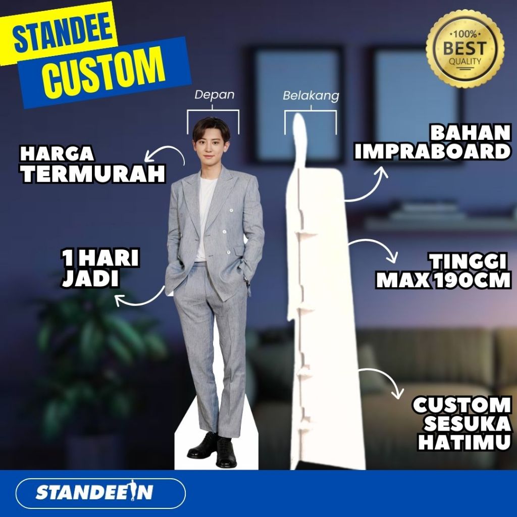 Jual Standee Custom Real Size Human Standee Figure Standee KPOP