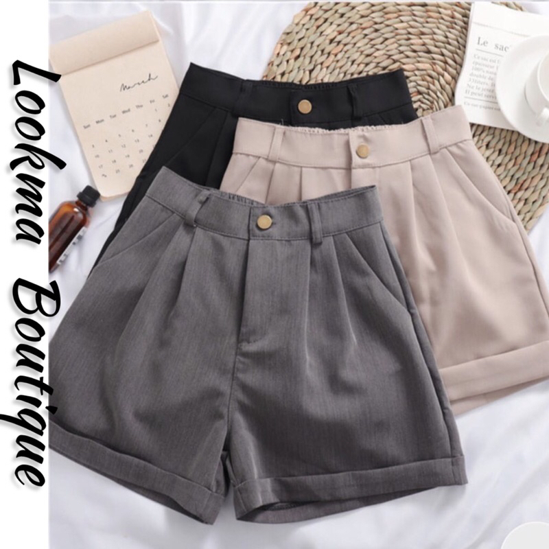 Jual KM KOREA CELANA PENDEK WANITA HW Short Hot Pants Hits Murah