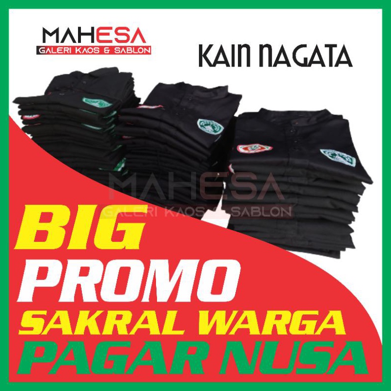 Jual Kode X U Pagar Nusa Sakral Warga Pagar Nusa Nagata Drill Baju