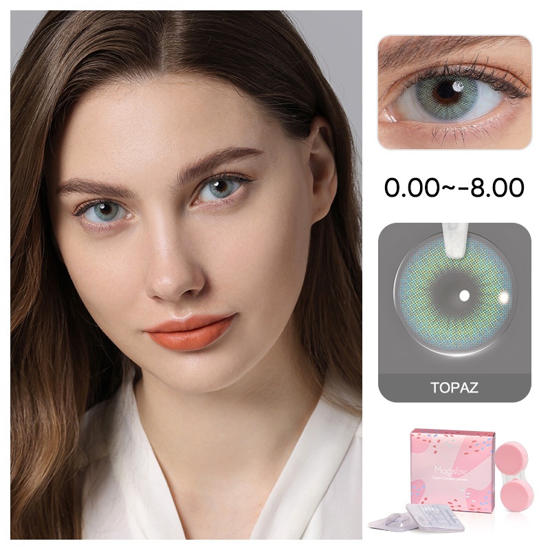 Jual S D Magister Softlens Minus Queen Icy Gray Ochre Amber