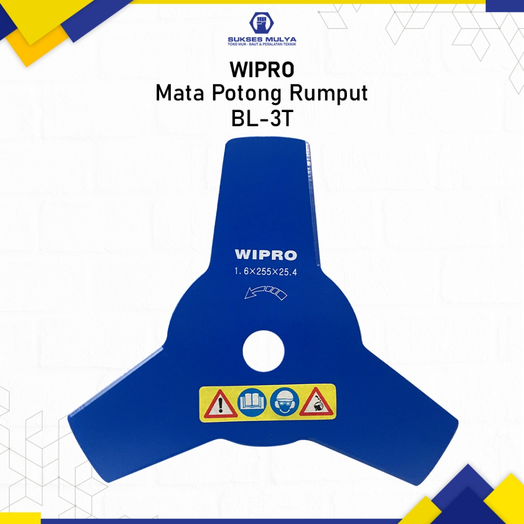 Jual Wipro Bl T Mata Potong Rumput Gendong Tak Pisau Mesin Potong