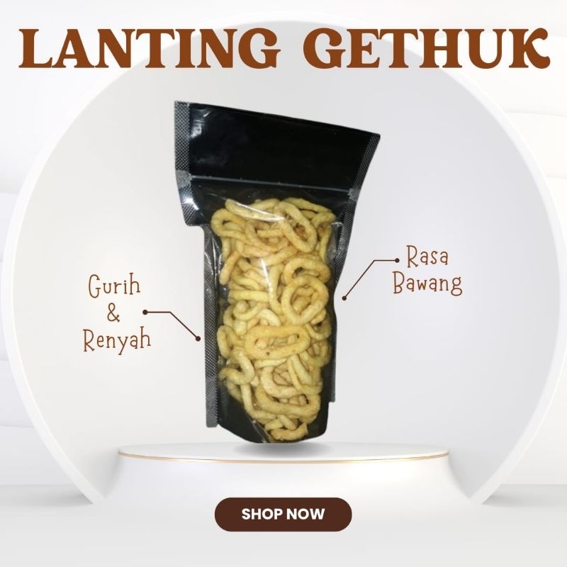 Jual Lanting Singkong Lanting Getuk Lanting Gurih Lanting Renyah