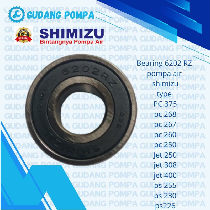 Jual Bearing Klaher Laher 6202 Pompa Air Shimizu JetPump 226 230