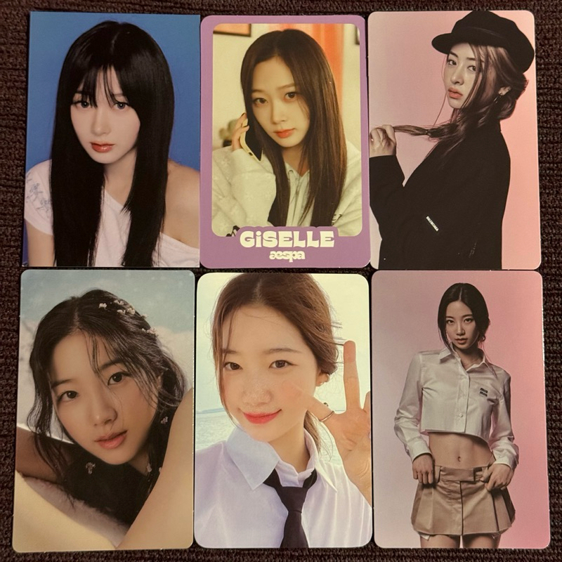 Jual Pc Photocard Aespa Giselle Potd Come To My Illusion Trading Card