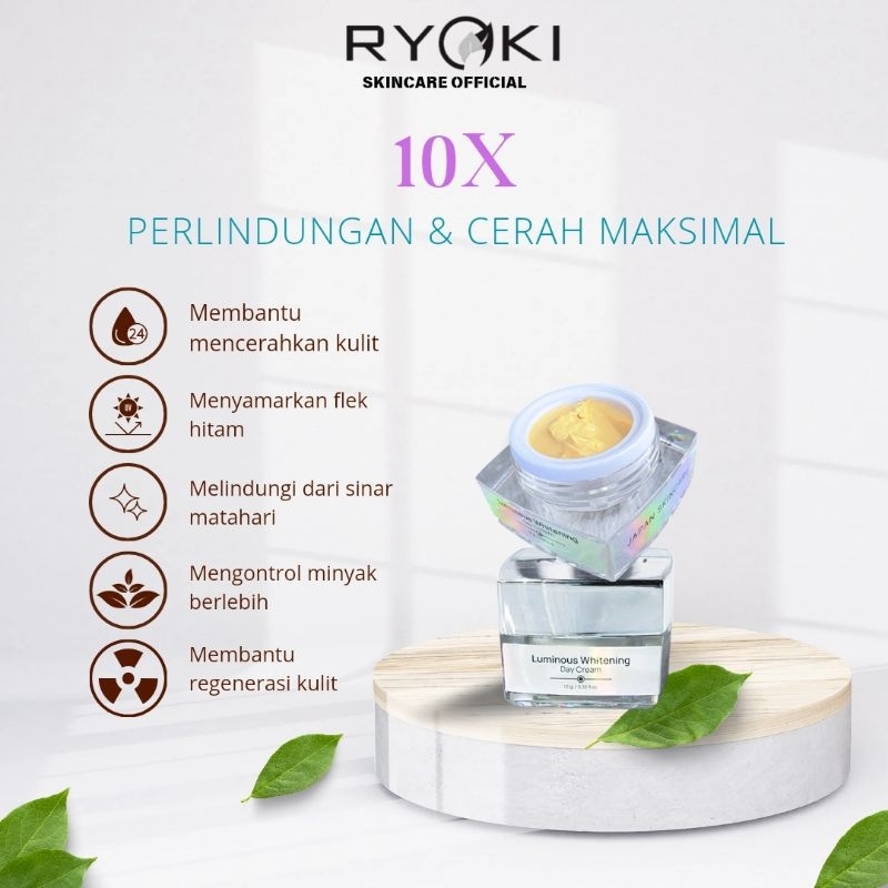 Jual Ryoki Day Cream Krim Pagi Japan Skincare Shopee Indonesia