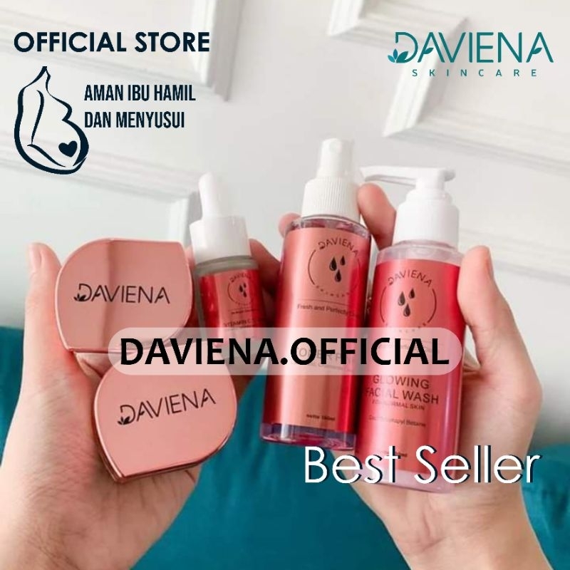 Jual Daviena Skincare Paket Glowing Series Official Store Daviena