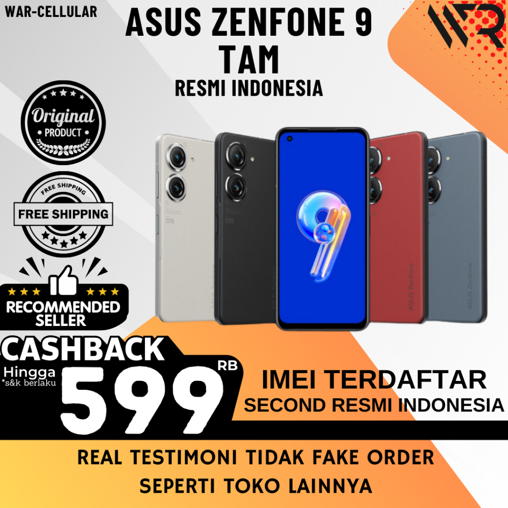 Jual Tam Asus Zenfone 9 5G 8 6 128GB 8 128GB 8 256GB Garansi Resmi