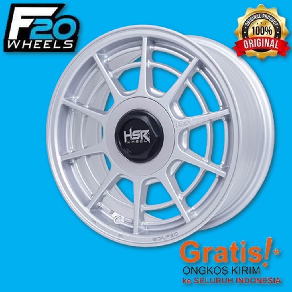 Jual VELG MOBIL DATSUN TIPE HSR BOAFEO R15X65 H4X100 MOBILIO MARCH