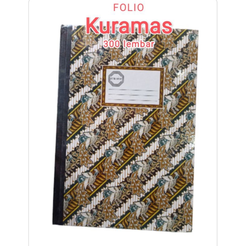 Jual Buku Folio Lembar Kuramas Pcs Shopee Indonesia