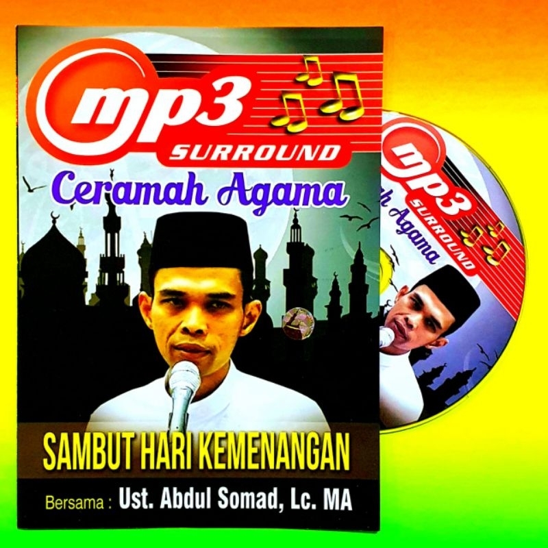 Jual KASET ORIGINAL MP3 CERAMAH ABDUL SOMAD CERAMAH USTAD ABDUL SOMAD