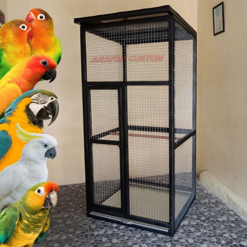 Jual Sangkar Kandang Burung Paruh Bengkok Besar Kakatua Parrot Macaw