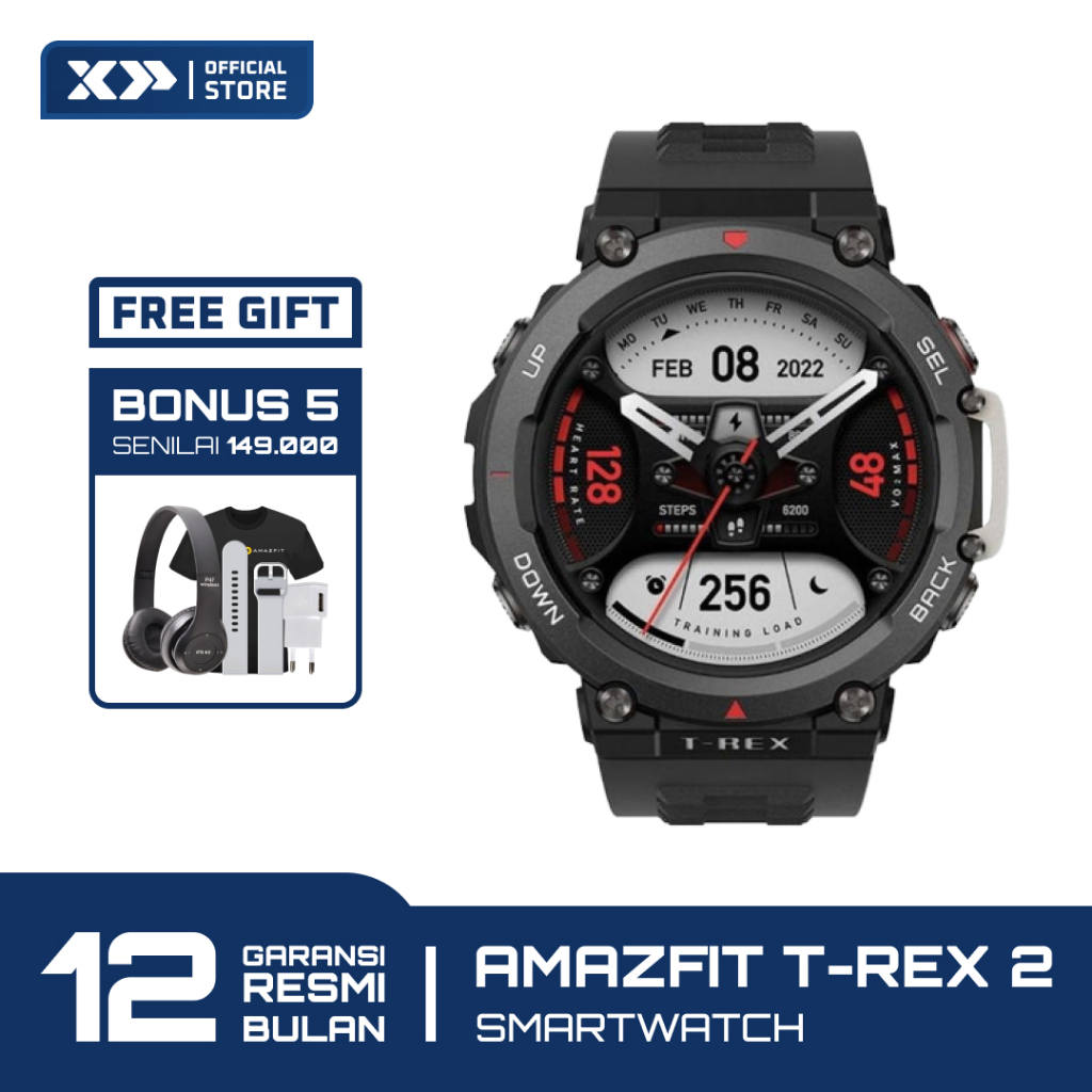 Jual Amazfit T Rex T Rex Pro Smartwatch Military Grade Garansi