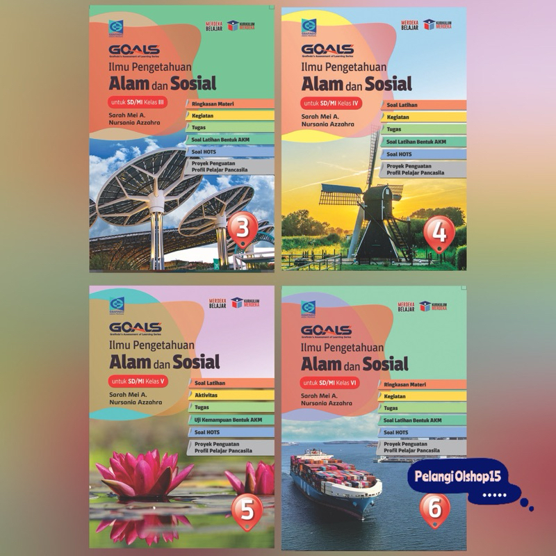 Jual Buku Latihan Soal Goals Ipas Sd Mi Kelas Kurikulum Merdeka