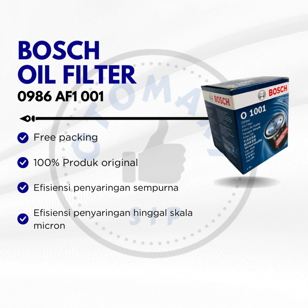 Jual Bosch Oil Filter Saringan Oli Mitsubishi Xpander Nissan All New