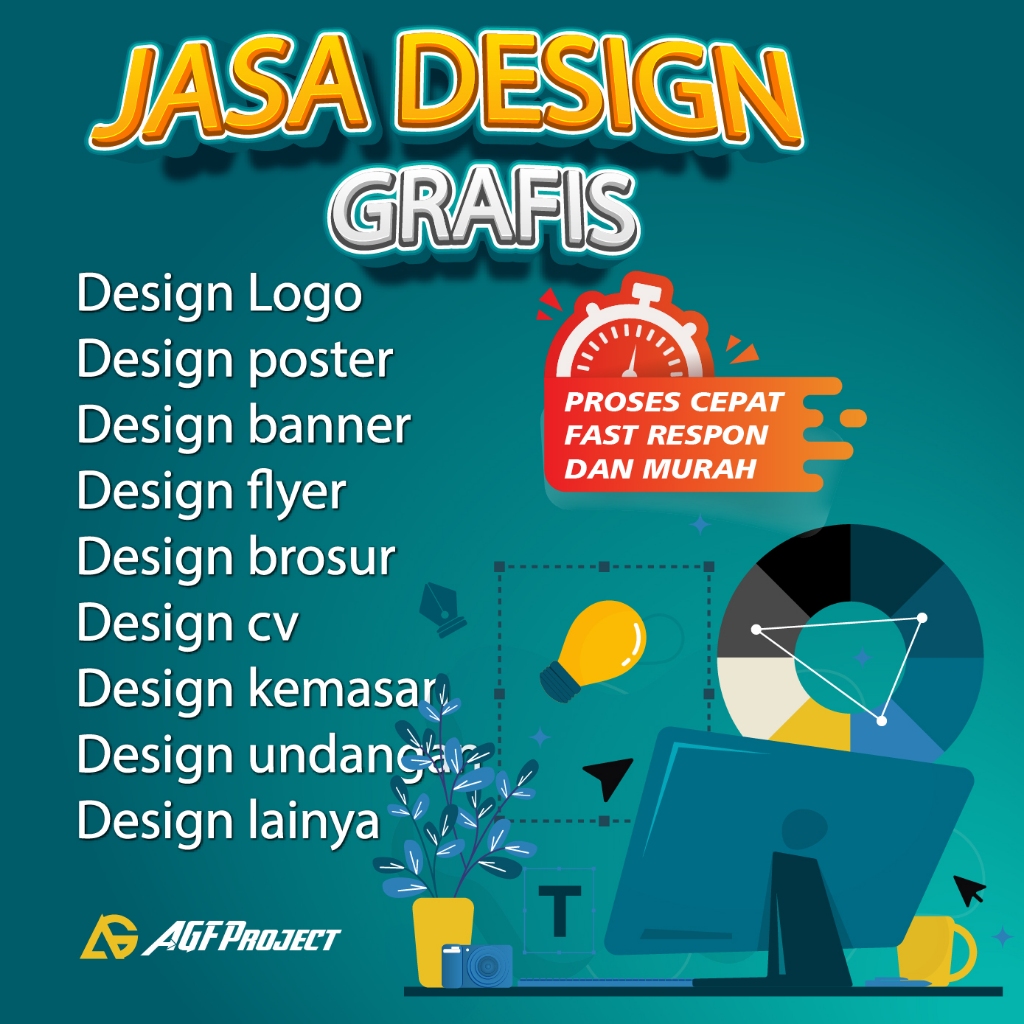 Jual Jasa Desain Profesional Cepat Logo Banner Spanduk Seragam