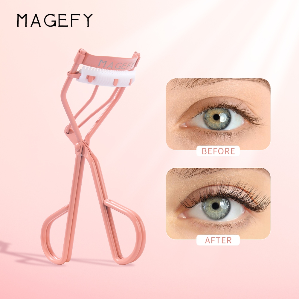 Jual Magefy Penjepit Bulu Mata Dengan Sisir Lasting Curl Eyelash Curler