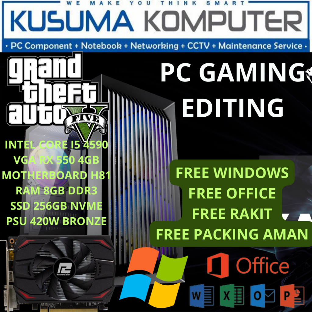 Jual Pc Rakitan Gaming Intel Core I Rx Gb Gb Ssd Nvme