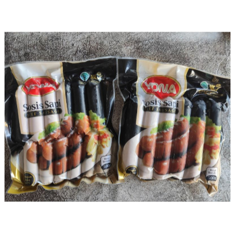 Jual YONA Sosis Bakar Sapi Jumbo MINI 500gr Shopee Indonesia