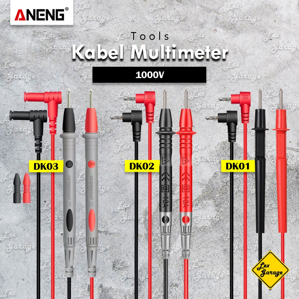 Jual Kabel Multitester Multimeter Avometer Digital Probe Aneng A A