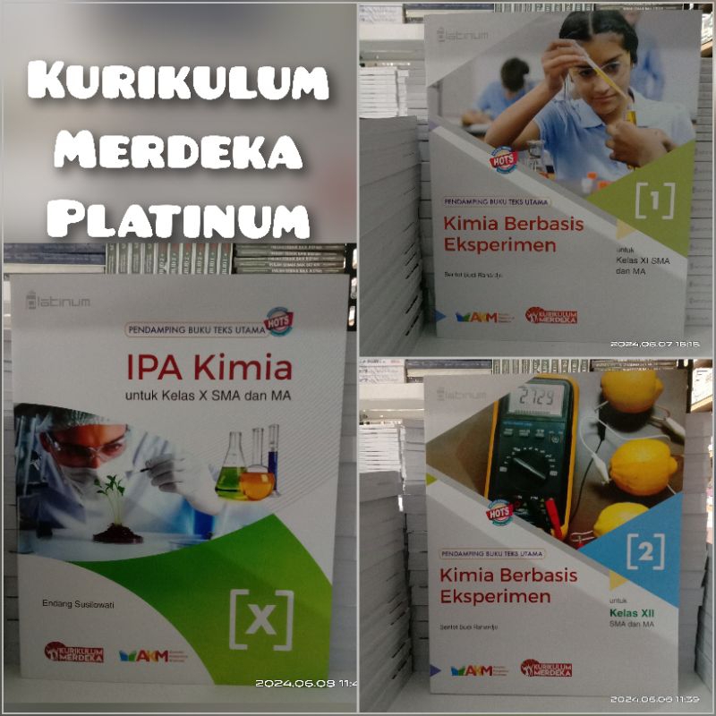 Jual Buku Kimia Kelas X Xi Xii Sma Kurikulum Merdeka