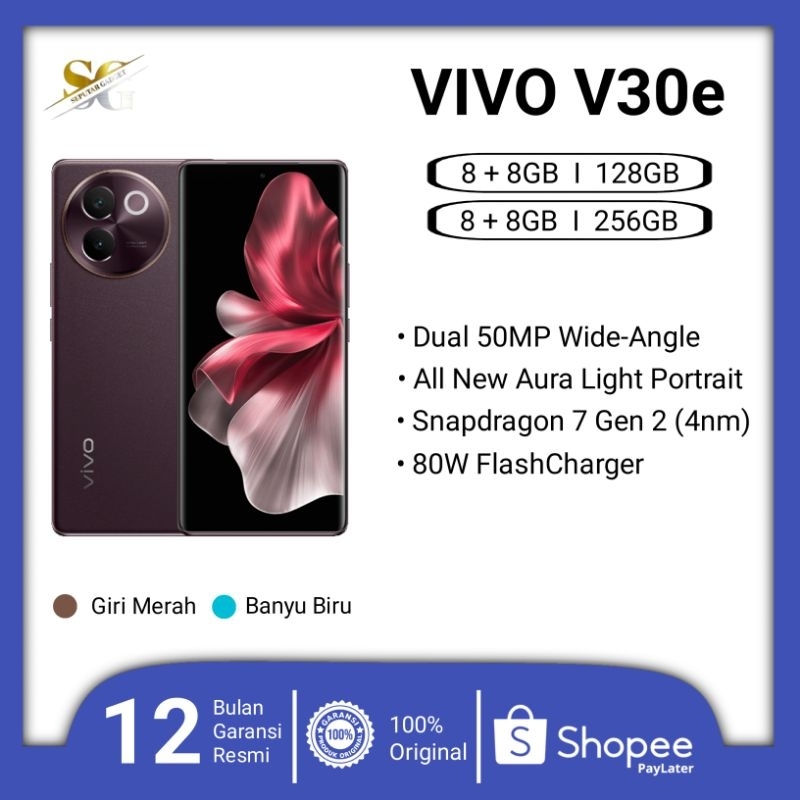 Jual Vivo V E G Gb Gb Garansi Resmi Tahun Shopee Indonesia