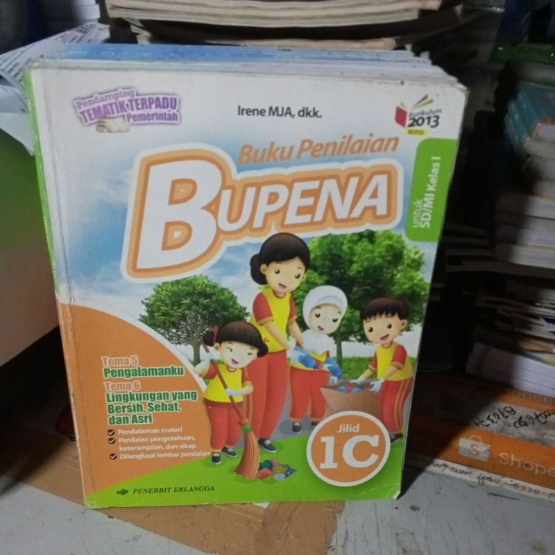 Jual Buku Bupena Buku Penilaian Bupena Untuk Sd Kelas Jilid C