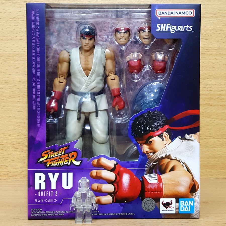 Jual S H Figuarts Ryu Outfit 2 150mm Action Figure SHF STREET FIGHTER