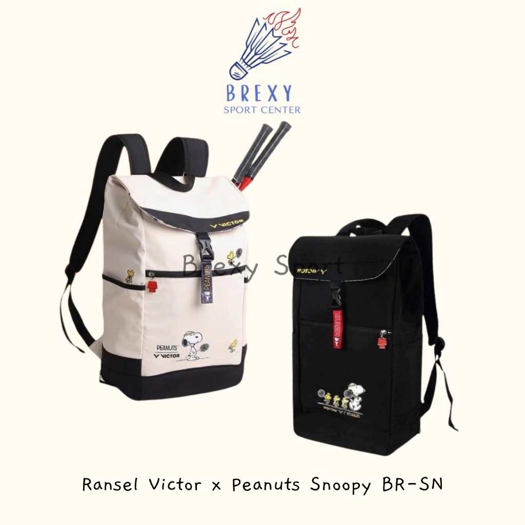 Jual Tas Ransel Badminton Victor X Peanuts Snoopy Br Sn Backpack