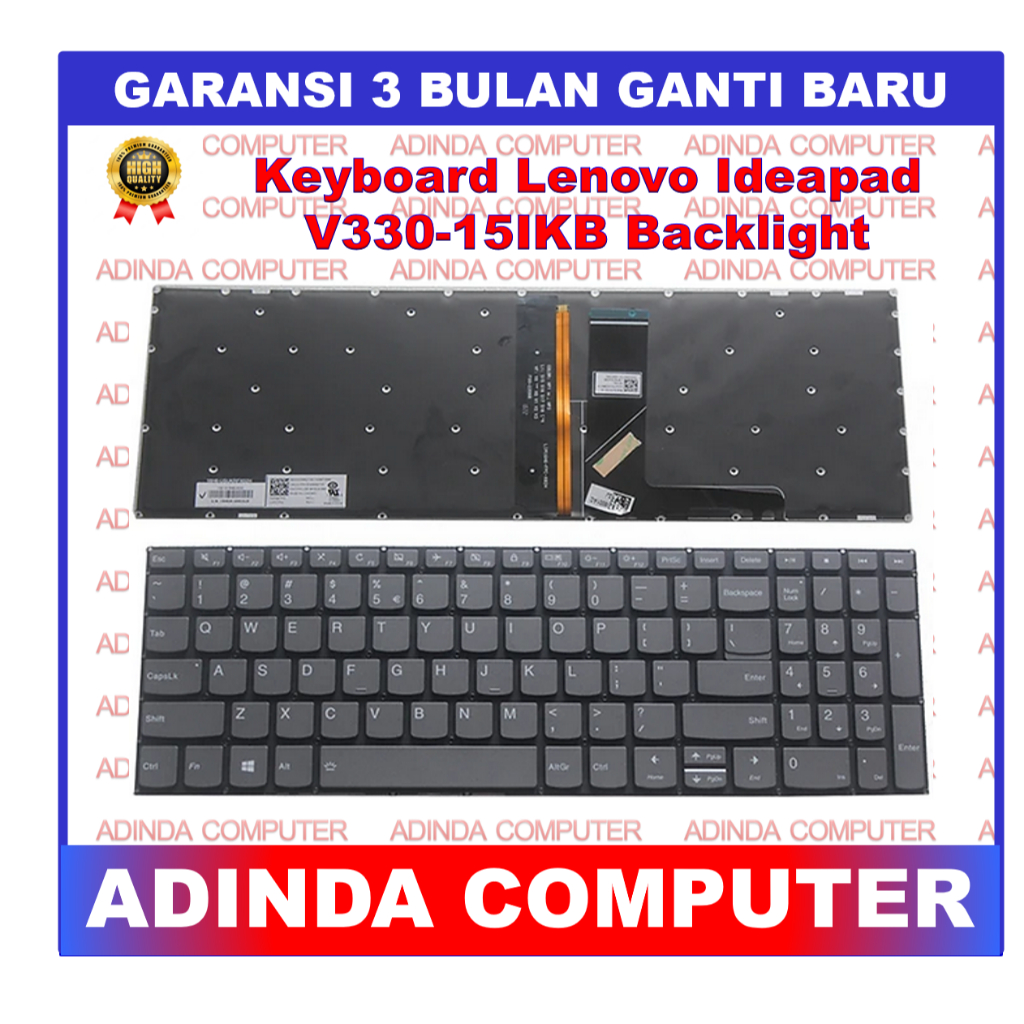 Jual Keyboard Lenovo Ideapad Slim V Ikb Ada Iil Iml