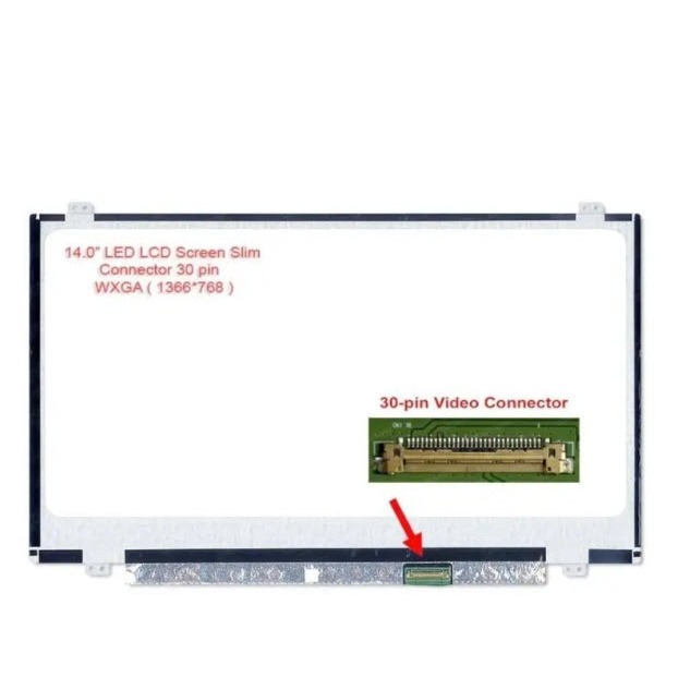 Jual Lcd Led Laptop Acer Es1 432 Es1 432 14inch 30pin Shopee Indonesia