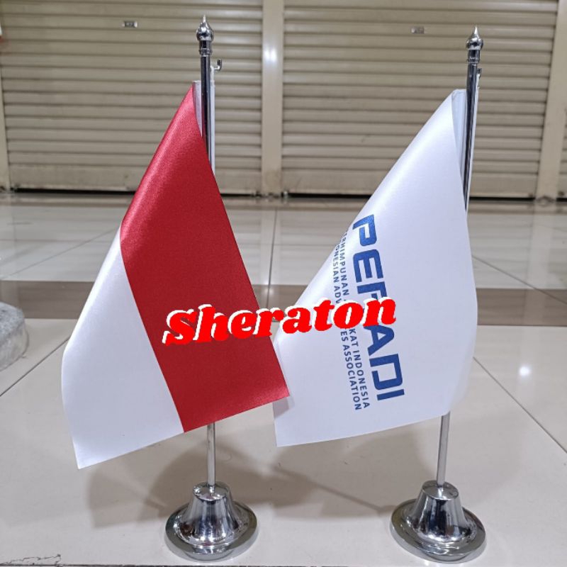 Jual Tiang Stenlis Meja Bendera PERADI Bendera Indonesia Shopee Indonesia