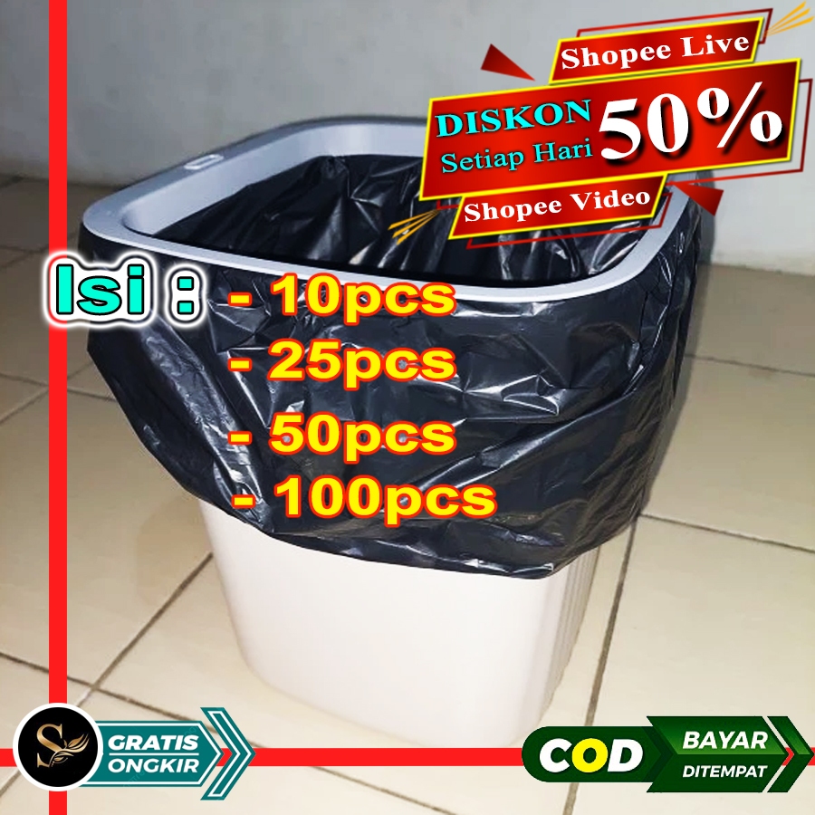 Jual Plastik Kantong Sampah Jumbo X Tebal Isi Trash