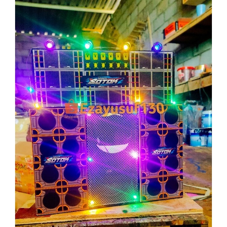 Jual MINIATUR SOUND SYSTEM SIAP BUNYI FULL LAMPU ORI KODE T8N5 Shopee