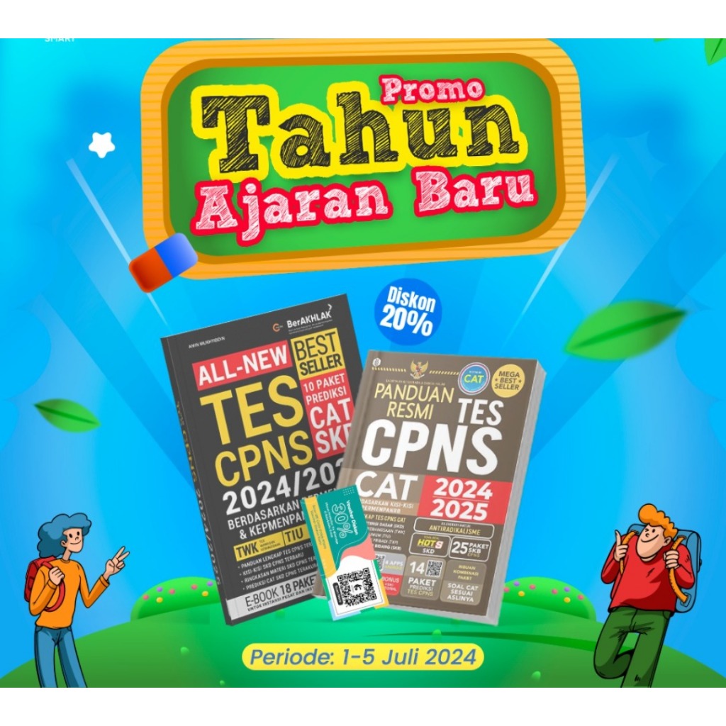 Jual Promo Tab Buku Referensi Panduan Resmi Tes Cpns Cat