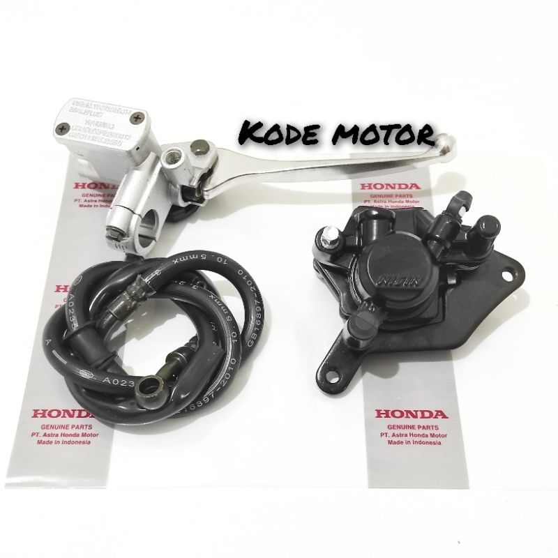 Jual Master Rem Set Depan Silver Selang Rem Kaliper Depan Honda