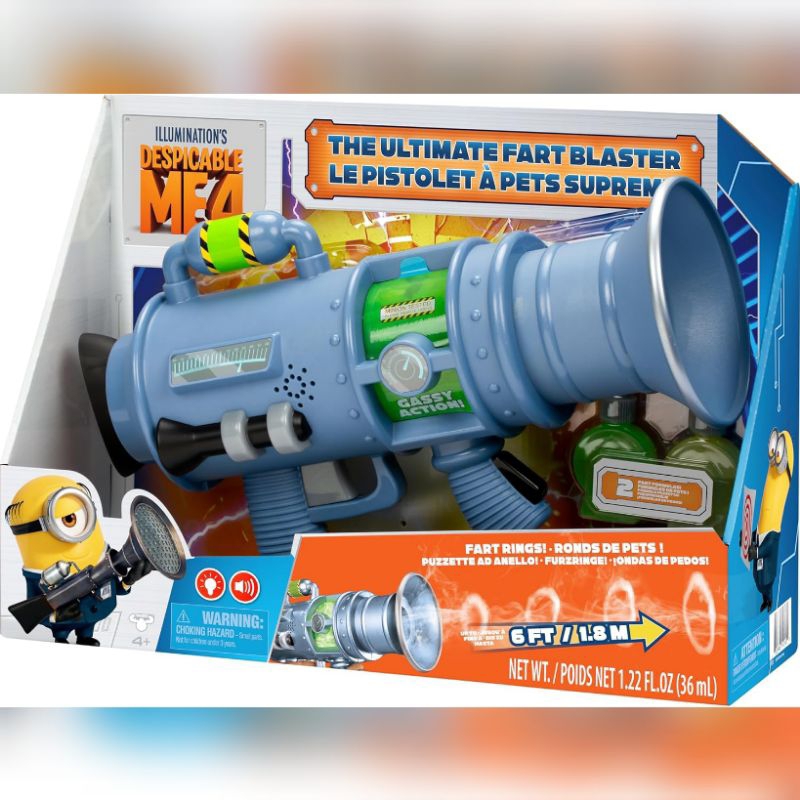 Jual Minions Despicable Me 4 The Ultimate Fart Blaster Blast Out Real