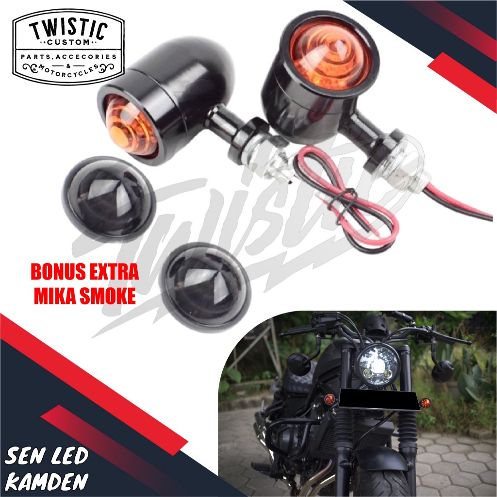 Jual Lampu Sen Sein LED Kamden Motor XSR 155 W175 Benelli Harley