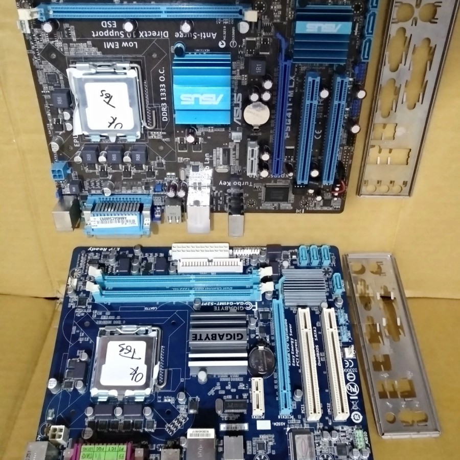 Jual Mobo Asus Gigabyte G Ddr Soket Onboard Vga Shopee Indonesia