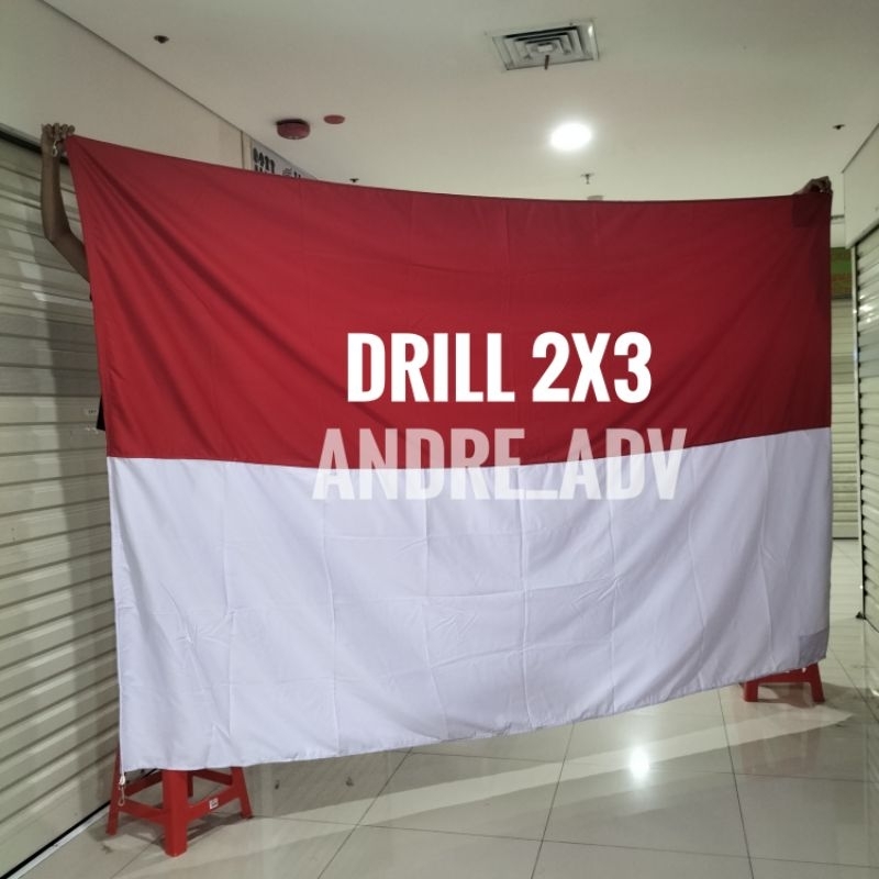 Jual Bendera Merah Putih Bahan Drill Premium Terbaik Cm Ready Stock