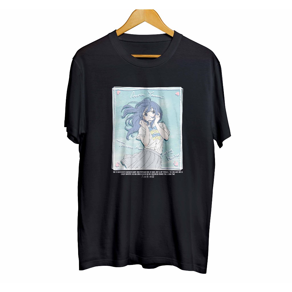 Jual Kaos Distro Infinite Anime ANNA YANAMI LOSING TOO MANY LOSING