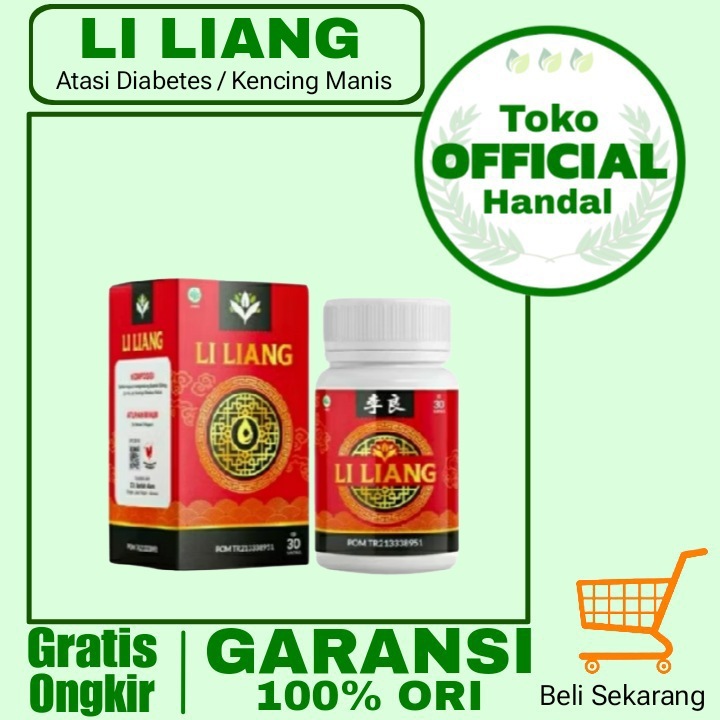 Jual Original Li Liang Obat Herbal Diabetes Gula Darah Asli Shopee