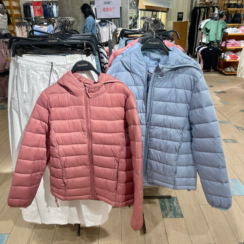 Jual Jacket Pull And Bear Woman Puffer Ringan Jastip Jasa Titip