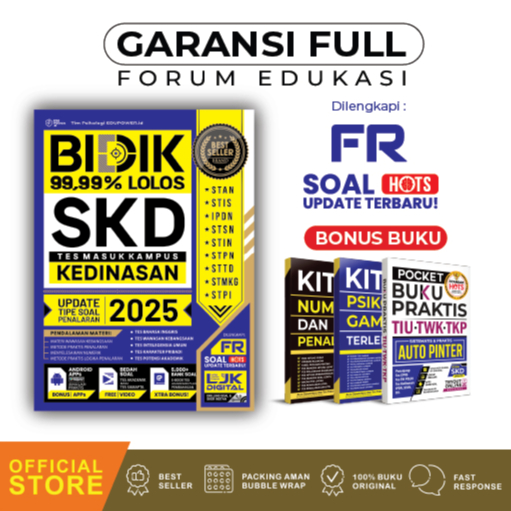 Jual BUKU KEDINASAN 2025 BIDIK 99 99 LOLOS SKD KEDINASAN 2025 Shopee