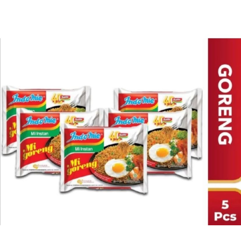 Jual INDOMIE GORENG ISI 5 PCS Shopee Indonesia