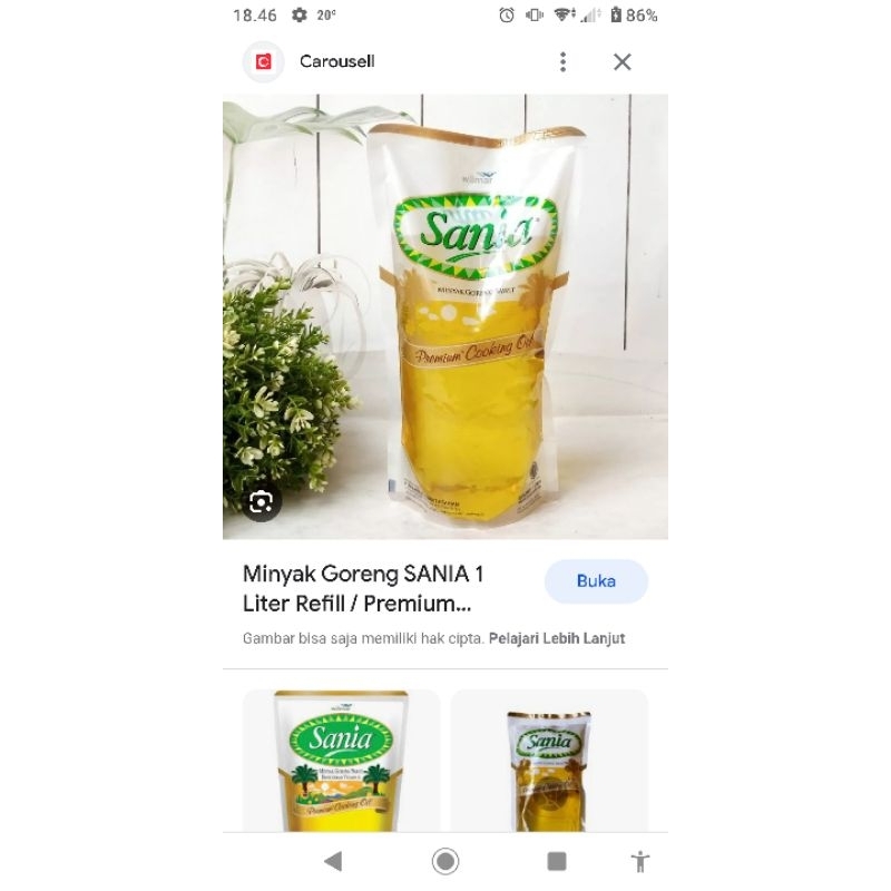 Jual Sania Premium Liter Shopee Indonesia