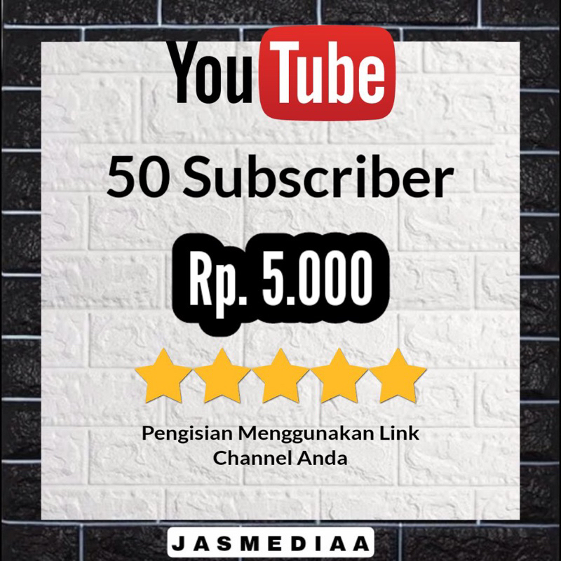 Jual Terlaris Termurah Subscriber Youtube Termurah Untuk Monetisasi