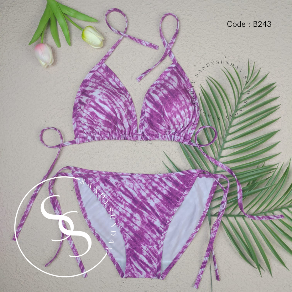 Jual Bikini Set Renang Wanita Bikini Pantai Sexy Two Piece Triangle