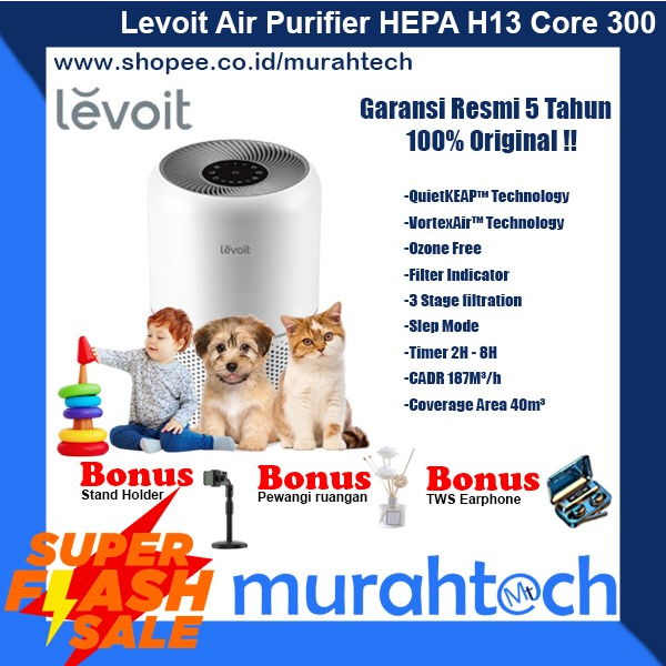 Jual Levoit Core Air Purifier True Hepa Filter H Pembersih Udara