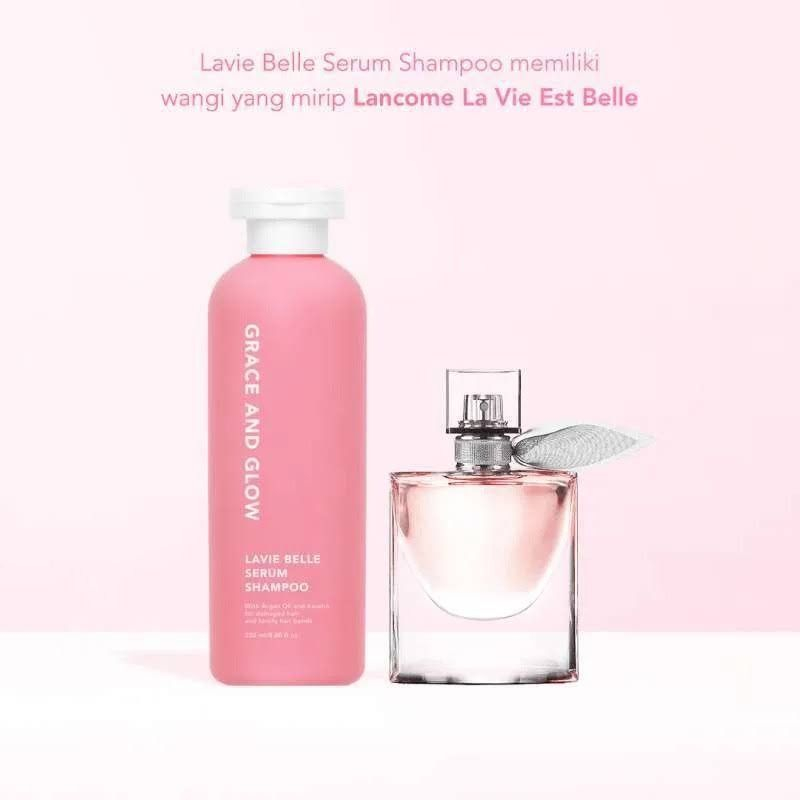 Jual Grace And Glow Lavie Belle Series Hair Serum Shampoo Sea Salt