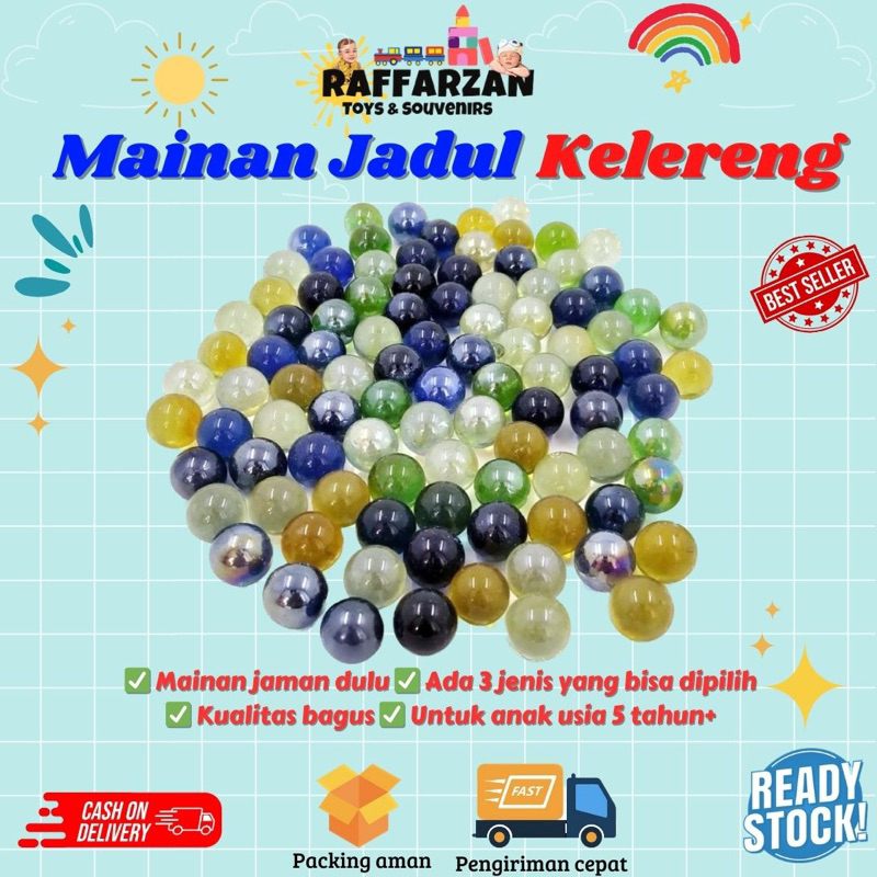 Jual Kelereng Gundu Ekar Mainan Jadul Mainan Jaman Dulu Kelereng Susu